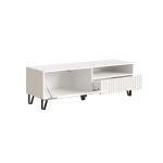 Тумба ТВ "Орегон" 1,4 м. Белый/ Белый Глянец