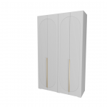 Шкаф Фиеста 1332х2200х500 (Белый/Белый Софт)