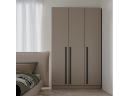 Шкаф Бостон 1200*2200*520 (Бежевый / Глиняно серый)