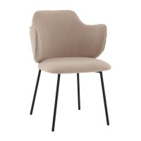 Стул Джиннет NEW велюр бежевый