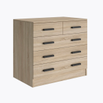 Комод Бостон 810*800*500 с 3+2 ящика (Сонома)