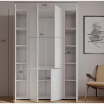 Шкаф распашной Сура 2 (1500х2100х480) Белый