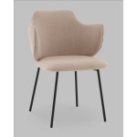 Стул Джиннет NEW велюр бежевый