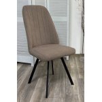 Стул ПРОВАНС 360 град. поворот. B5 Капучино, велюр / черный каркас, М-City