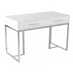 Стол-консоль Армада F-1543, 120х60х78 см, белый, серебро