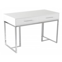 Стол-консоль Армада F-1543, 120х60х78 см, белый, серебро