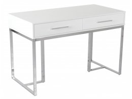 Стол-консоль Армада F-1543, 120х60х78 см, белый, серебро