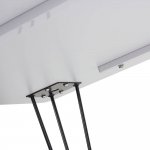 Стол Solution 120x80х75,5см, белый Стол Solution 120x80х75,5см, белый