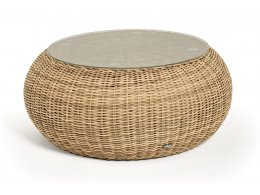 "Барселона" журнальный столик из искусственного ротанга, цвет соломенный "Барселона" журнальный столик из искусственного ротанга, цвет соломенный