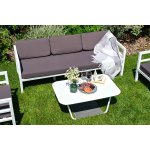 "Эстелья" диван трехместный, алюминиевый каркас