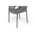 "Беллини" стул пластиковый, цвет темно-серый "Беллини" стул пластиковый, цвет темно-серый