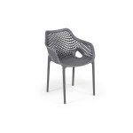 "Беллини" обеденная группа на 2 персоны, цвет темно-серый "Беллини" обеденная группа на 2 персоны, цвет темно-серый