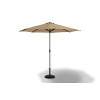 "Джулия" зонт садовый 3х3м на центральной опоре, тент бежевый