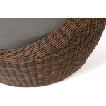 "Барселона" кресло из искусственного ротанга, цвет коричневый