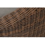 "Барселона" кресло из искусственного ротанга, цвет коричневый