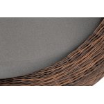 "Барселона" кресло из искусственного ротанга, цвет коричневый