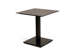 "Каффе" стол из HPL квадратный 70х70см, цвет "серый мрамор" "Каффе" стол из HPL квадратный 70х70см, цвет "серый мрамор"