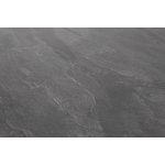 "Малага" обеденный стол из HPL 160х80см, цвет "серый гранит", каркас черный