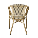 "Кабри" плетеный стул из искусственного ротанга, цвет бежево-коричневый "Кабри" плетеный стул из искусственного ротанга, цвет бежево-коричневый