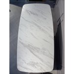 Стол обеденный Римини MC3020-200WT, 200х110х76 см, белая керамика