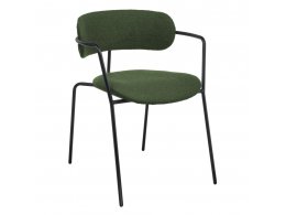 Стул Ant букле зелёный