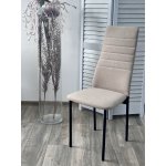 Стул МОНАКО Marseille-13 Латте, велюр / черный каркас M-City