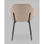 Стул Джиннет NEW велюр бежевый