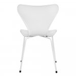 Стул Seven Style белый с белыми ножками