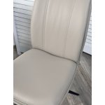 Стул YOHAN 360 град. поворот. HF017-09 Латте, экокожа / Черный, ®DISAUR