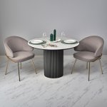 Стол Aura D110, керамогранит Ravena Natural мрамор Стол Aura D110, керамогранит Ravena Natural мрамор