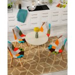 Стул FRANKFURT пэчворк 4 шт.