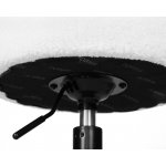 Пуф DOBRIN DANNY BLACK, белое букле Пуф DOBRIN DANNY BLACK, белое букле