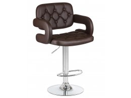 Стул барный DOBRIN TIESTO, коричневый