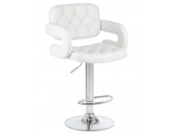 Стул барный DOBRIN TIESTO, белый