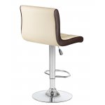 Набор 2 шт Стул барный DOBRIN CANDY, кремово-коричневый