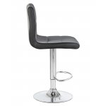 Набор 2 шт Стул барный DOBRIN CANDY, светло-серый-чёрный