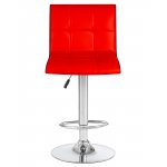 Набор 2 шт Стул барный DOBRIN CANDY, красно-чёрный