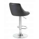 Стул барный DOBRIN LOGAN, чёрный
