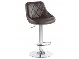 Стул барный DOBRIN LOGAN, коричневый