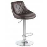 Стул барный DOBRIN LOGAN, коричневый