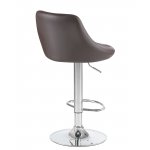Стул барный DOBRIN LOGAN, коричневый