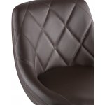 Стул барный DOBRIN LOGAN, коричневый