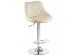 Стул барный DOBRIN LOGAN, кремовый