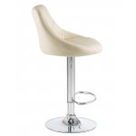 Стул барный DOBRIN LOGAN, кремовый Стул барный DOBRIN LOGAN, кремовый