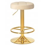 Набор 2 шт Табурет барный DOBRIN BRUNO GOLD, бежевый велюр (MJ9-10) Набор 2 шт Табурет барный DOBRIN BRUNO GOLD, бежевый велюр (MJ9-10)