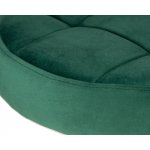 Набор 2 шт Табурет барный DOBRIN BRUNO GOLD, зеленый велюр (MJ9-88)