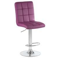 Стул барный DOBRIN KRUGER, фиолетовый