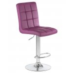 Стул барный DOBRIN KRUGER, фиолетовый