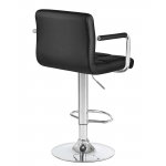 Стул барный DOBRIN KRUGER ARM, чёрный