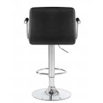 Стул барный DOBRIN KRUGER ARM, чёрный